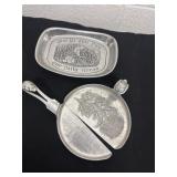 vintage Wilton Armetale pewter trays