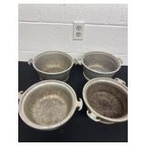 4 Guardian Service round pots