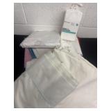 Sheets,  towels  and pillow cases