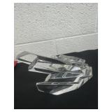 10ï¿½ Rare Glass Abstract Sculpture Fortress Of
