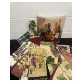 Towels, aprons, table runners and place
