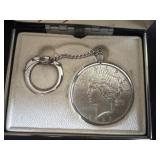 vintage 1923 United States Peace Silver Dollar
