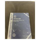 Lincoln cent coin book missing a couple