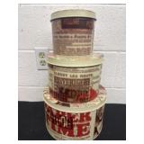 3 pc tin set