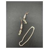 Italy 925 brackets and earrings