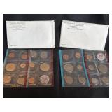 1971 1972 Uncirculated coin set san fran