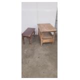 End table and wall table