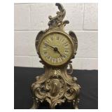 11ï¿½ Louis XV Vintage Gold Clock