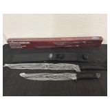 New Two piece ninja sword set 18 and 12 inch