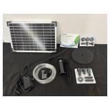 12 W solar fountain