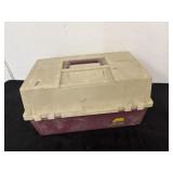 Big 16 x 9ï¿½ tacklebox with fishing equipment