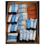 Group of hotels soap, shampoo, conditioner,