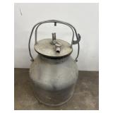 Vintage Metal Milking Churn