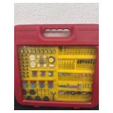 Rotary tools in case.