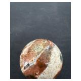 2.5ï¿½ polychrome jasper crystal. sphere