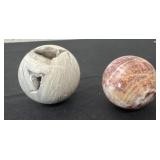 2ï¿½ Arhaus Etta Sphere and 1.5ï¿½rhodochrosite