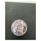 Chevron Amethyst sphere 2ï¿½
