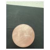 2.5ï¿½ rose quarts sphere