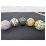 5 stone spheres 1'