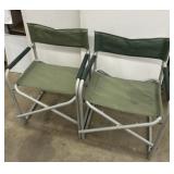 2 Folding Camp Chairs