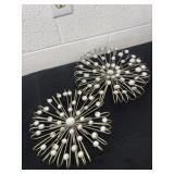 9ï¿½ metal bling wall decor
