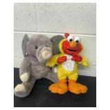 Elephant and Elmo