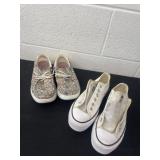 Bobs and converse shoes 6.5 and 8