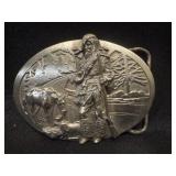 vintage-style belt buckle