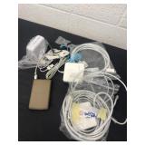 iPod case and Apple cords