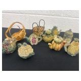 Mini fruit teapots