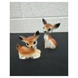 vintage ceramic deer shakers resemble Bernard