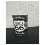 5ï¿½x4ï¿½ Route 66 motor oil half-can designed  wall