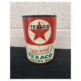 5ï¿½x4ï¿½ Texaco  Oil  half-can designed wall decor