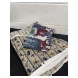 Dinosaur fabric with small piece