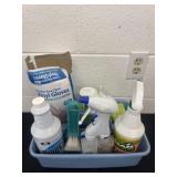 Organizer of cleaning items