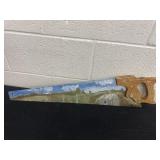 28ï¿½ painted saw