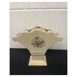 8ï¿½ vintage floral vase