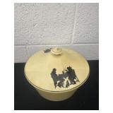 8ï¿½ 1930s Crooksville China Company covered