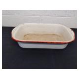 Vintage 12x 8x 2.5 inch rectangular casserole