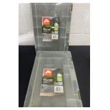 2 tackle boxes