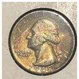 1948 Washington quarter 90% silver