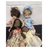 Group of baby dolls