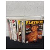 Group of adult magazines