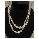 18ï¿½ Aurora borealis necklace