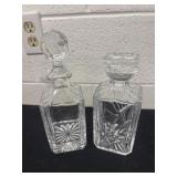 9ï¿½ and 11ï¿½ crystals decanters