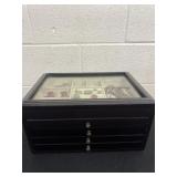 14ï¿½x10ï¿½x8 jewelry box full of jewelry