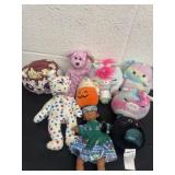 Group of stuffed animals and squishmellows