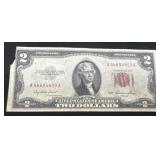 1953 $2 red note