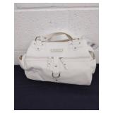 Cream  colored rosetti purse with tags
