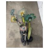 Group of Stick Yard Flower Solar